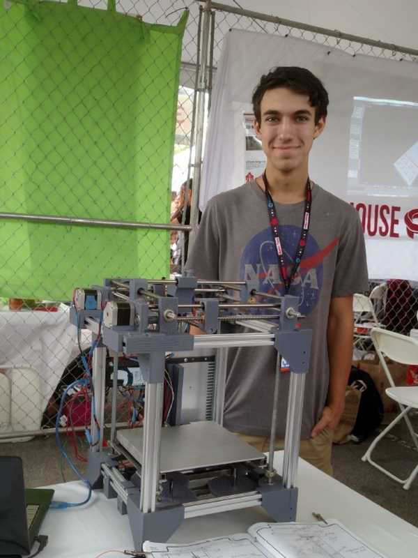 Hen Hud Student Earns 'Best In Class' At World Maker Faire 