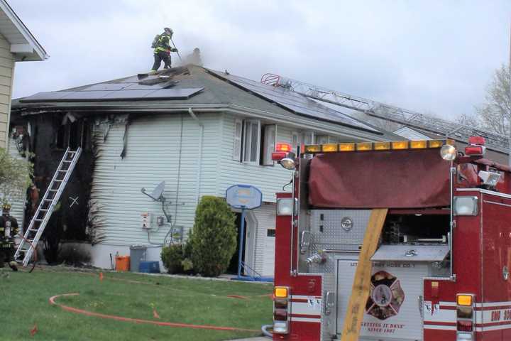 Easter Sunday Fire Severely Damages Little Ferry Home