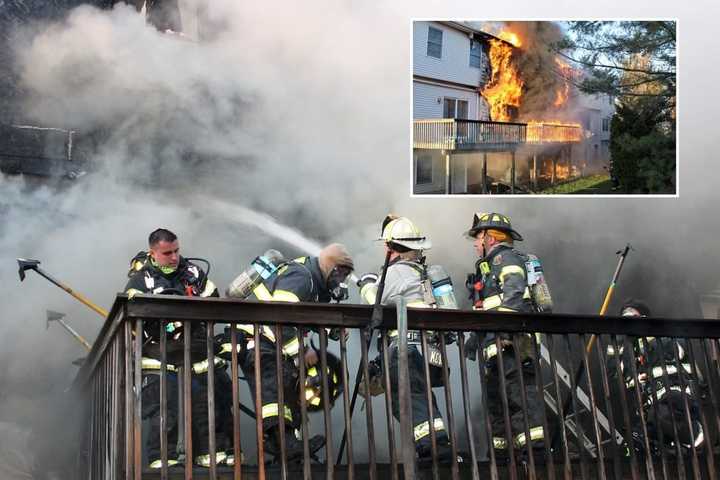 PHOTO GALLERY: Fire Tears Through Lodi Condo Complex