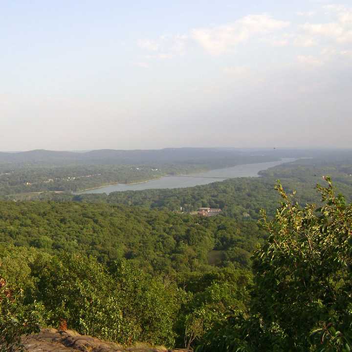 Lake DeForest reservoir in Rockland County.