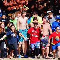 <p>Plenty of people decided to take the plunge at Lake Welch in Stony Point, part of the Freezin&#x27; for a Reason event that benefited the Special Olympics.</p>