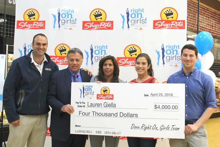 Charity Work Earns Teen Scholarship From Ramsey ShopRite, Dove
