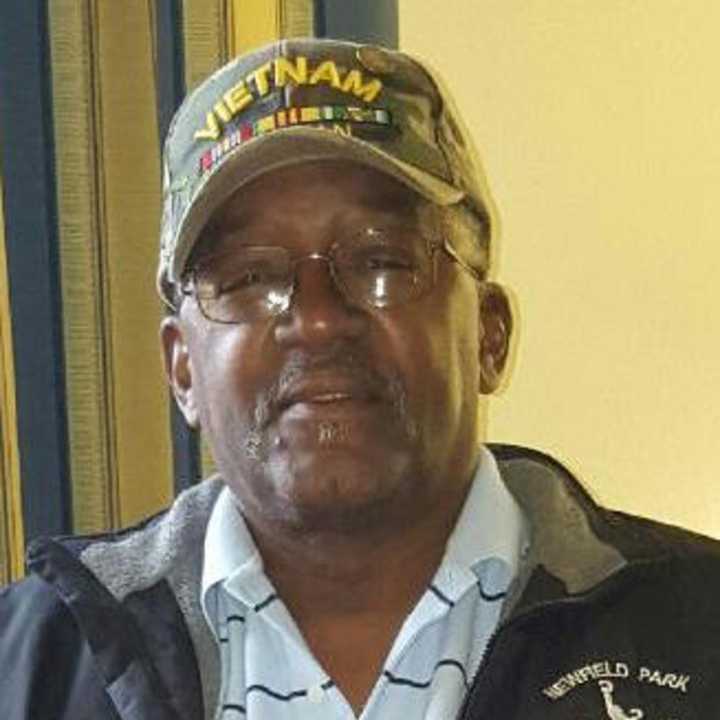 Darien VFW Commander Leonard Hunter was hit by a car while serving as a school crossing guard in Bridgeport this week