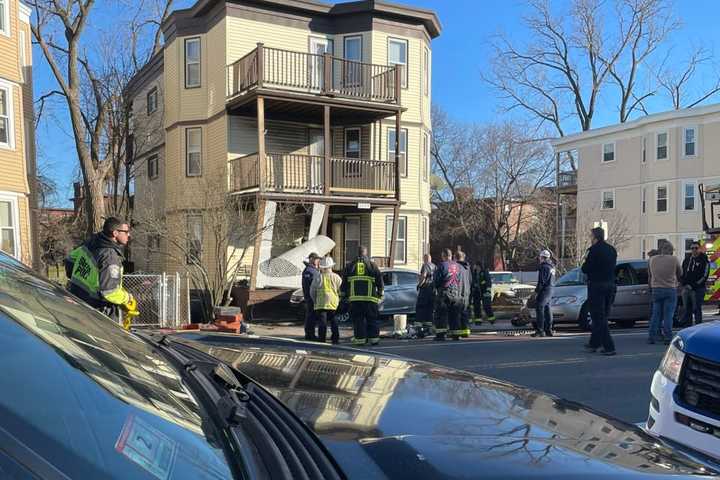 Officials ID Man Killed After Car Crashed Into Front Porch Of Rosindale Home