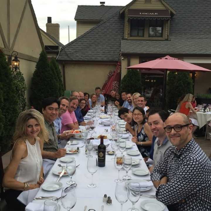 Got a big family to feed? No problem; Locale Cafe and Bar in Closter, has the room for a big table on its pretty backyard patio.