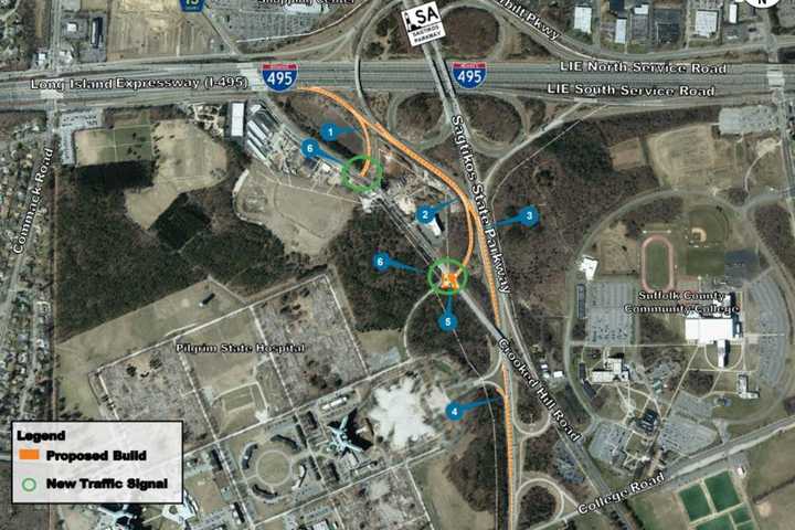 Construction Begins On $27M Project To Improve Connectivity From LIE To Crooked Hill Road