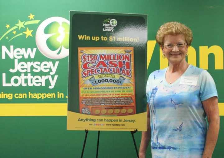 Patricia Esposito of Garfield won $1 million this month by playing the New Jersey Lottery