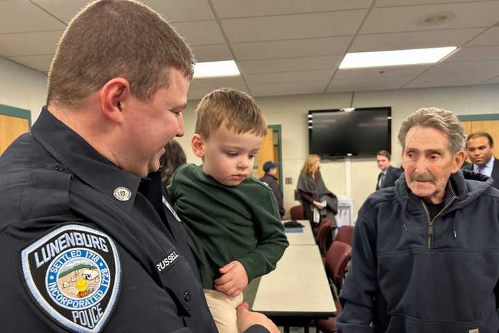 Worcester DA Honors Lunenburg Police Officer Who Saved Man From Pitbull Attack