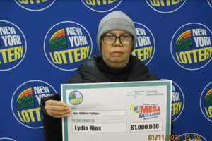 Area Woman Claims $1 Million Lottery Prize