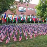 <p>A look at the high school lawn.</p>