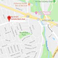 <p>The gas leak temporarily closed eastbound Route 4 in Fair Lawn on Tuesday.</p>