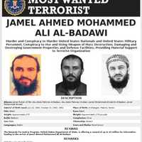 <p>Al-Badawi&#x27;s Most Wanted Terrorist poster.</p>