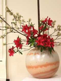 Library Exhibit In Pleasantville Features Japanese Calligraphy, Ikebana