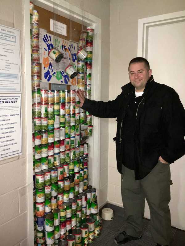 Mount Pleasant Food Drive Collects Nearly 2,400 Pounds Of Food