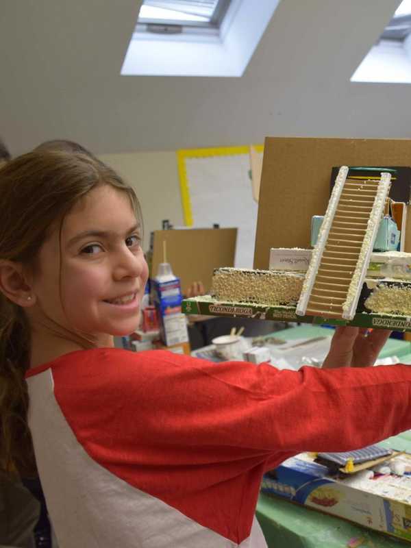 Main Street Students Construct Buildings Inspired By Mexican Architecture