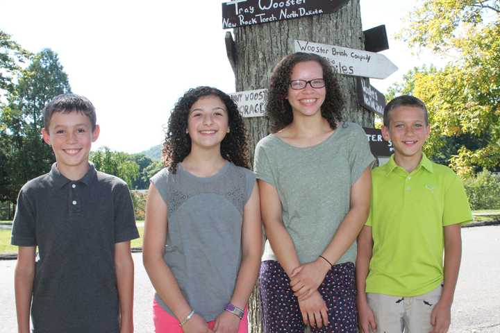 Daniel Tantsyura, Riley Damiano, Dani Lewis and Brandon Caraballo were elected to the Student Council at the Wooster School.