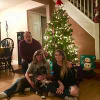 <p>The Sterlaccis were reunited with Bella on Christmas Eve.</p>