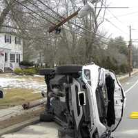 Teen Driver Gets Summons In Crash That Split River Vale Utility Pole, KO'd Area Power