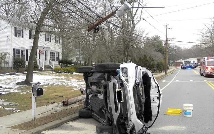 Teen Driver Gets Summons In Crash That Split River Vale Utility Pole ...