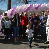 <p>The walk raised money for prematurely born babies</p>