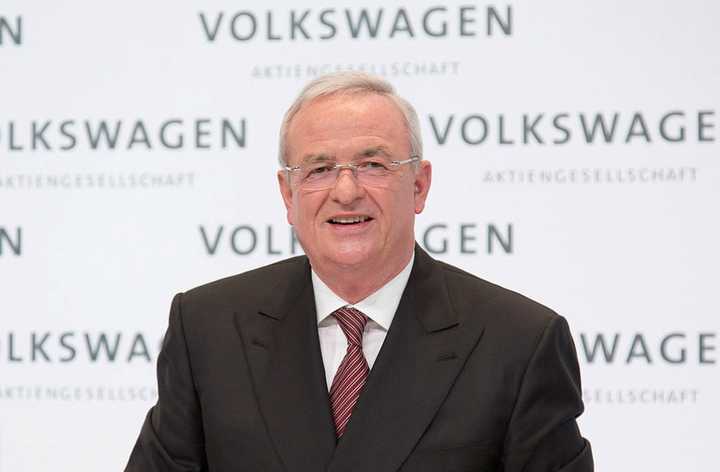 Volkswagen CEO Martin Winterkorn.