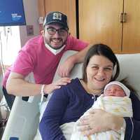 <p>Baby boy Oliver Grayson Corrado, was born to parents Chelsea and Matthew Corrado, at 2:08 a.m., at Hackensack Meridian Jersey Shore University Medical Center.&nbsp;</p>