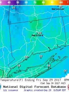 Cool Temperatures, Rain Expected This Weekend In Shelton