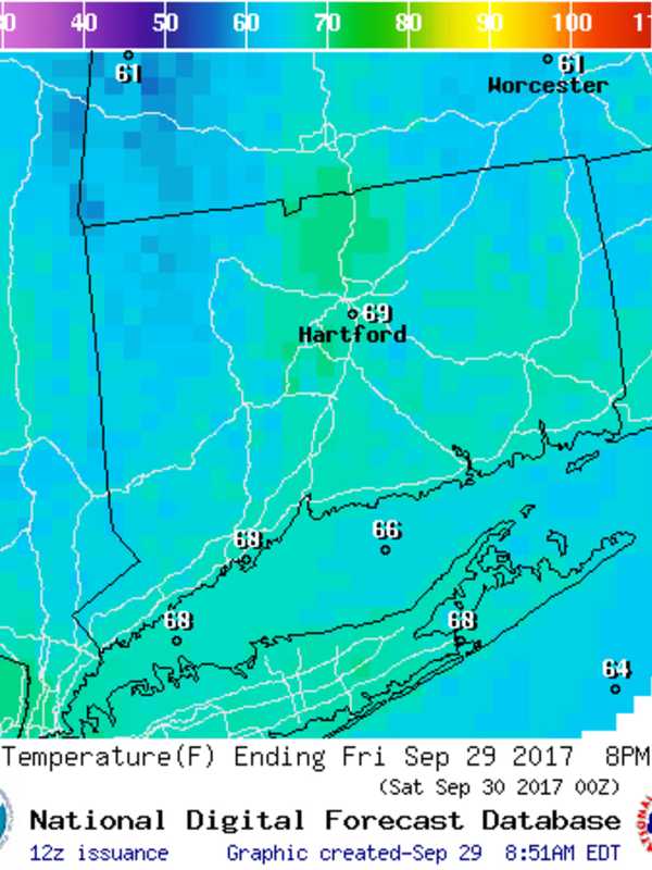 Cool Temperatures, Rain Expected This Weekend In Shelton