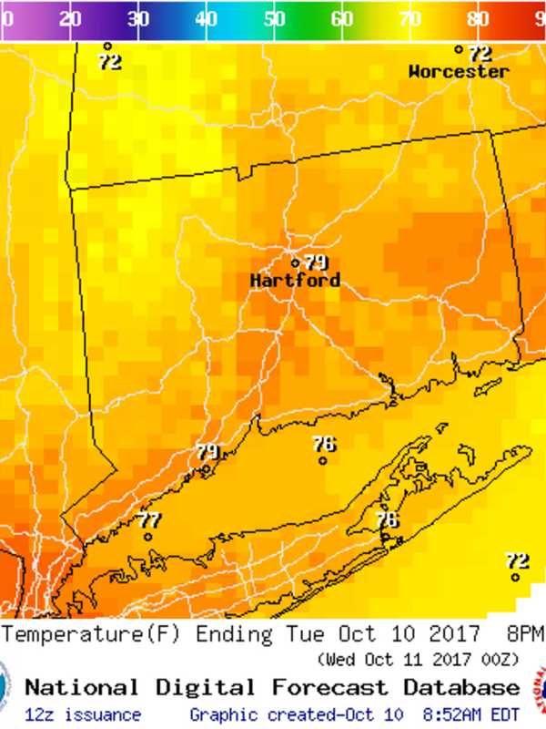 Unseasonably Warm Temperatures, Rain To Continue This Week In Shelton