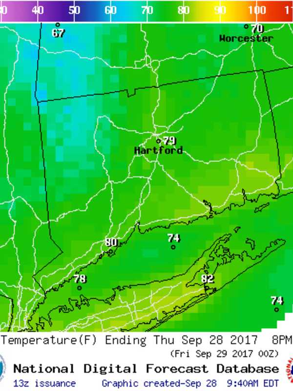 Temperatures To Cool To Seasonal Levels This Weekend In Shelton