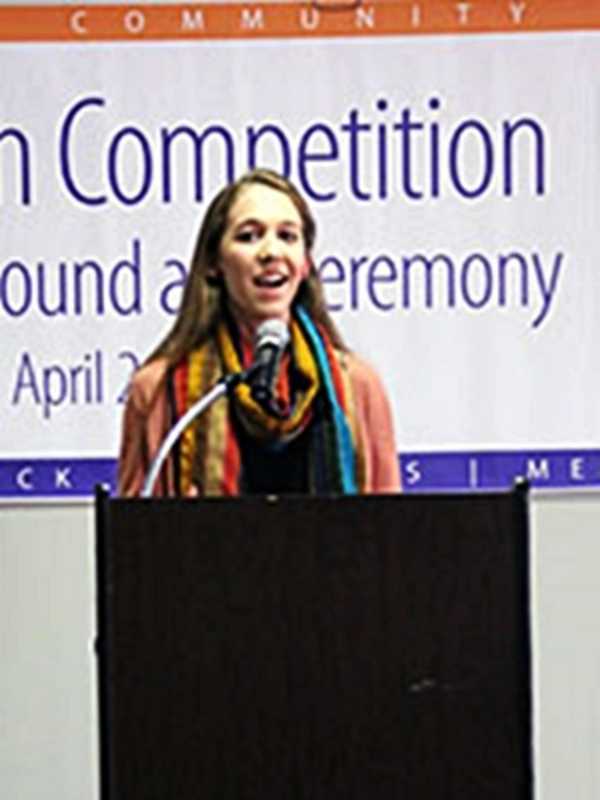 Rochelle Park Student Wins Speech Competition