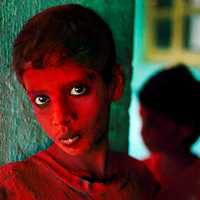 <p>Steve McCurry&#x27;s &quot;Red Boy&quot; will be on display at Housatonic Community College.</p>