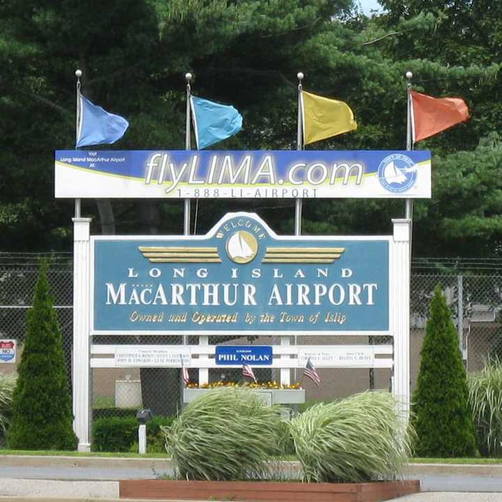 Long Island MacArthur Airport in Ronkonkoma.