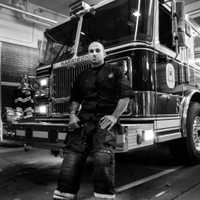 <p>AJ Fusco of the Harrison Fire Department.</p>