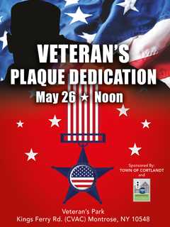 Cortlandt Hosts Veteran's Plaque Dedication