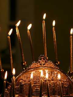 Nyack Celebrates Lighting Of Village Menorah 
