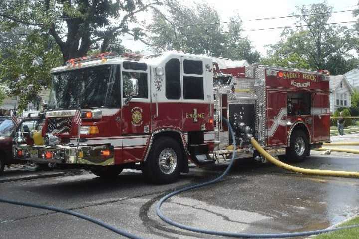Lightning Bolt Sets Roof Of Saddle Brook Home Ablaze