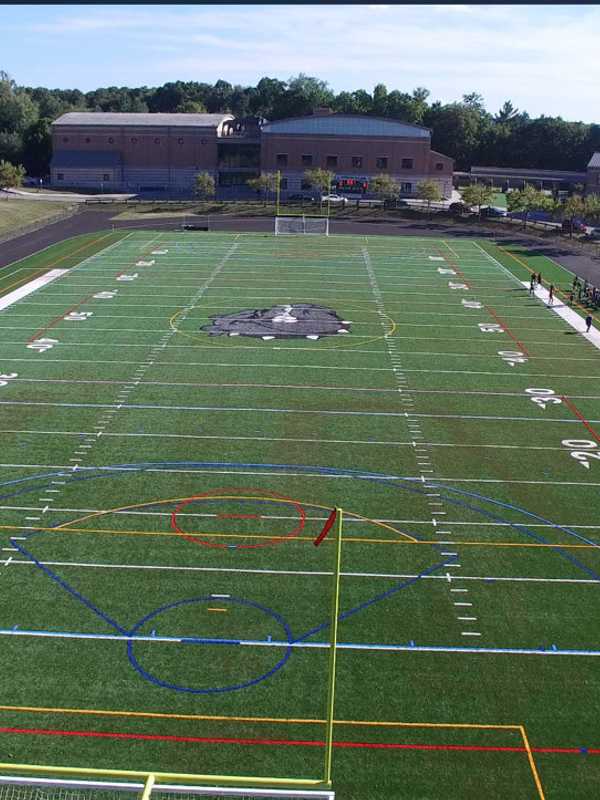 Irvington Celebrates New Field, Track With Ribbon-Cutting Ceremony