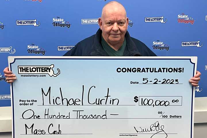 Maynard Man Claims $100K Lottery Prize Days Before Ticket Expired; Clock Ticking Another Prize