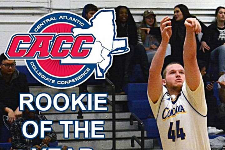 Bronxville's Concordia College Athlete Named CACC Rookie of the Year