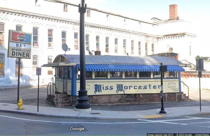 Miss Worcester Diner, located at 300 Southbridge St. in Worcester