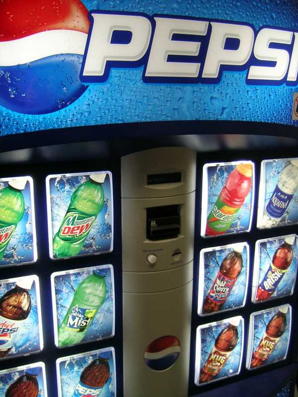 Pepsi Launches 'Healthy' Vending Machines