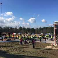 <p>A new casino being built in Monticello reached a construction milestone this week.</p>