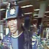 <p>One of the two men wanted for questioning regarding an attempted strong arm robbery at the Marshall’s Department Store.</p>