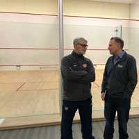 <p>John Musto the new director of squash at Chelsea Piers Connecticut in Stamford.</p>