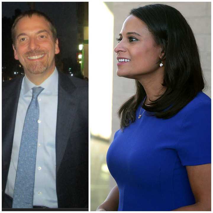 Chuck Todd and Kristen Welker