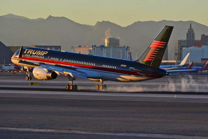 Once Crown Jewel 'Trump Force One' Now Sits Idle In Orange County