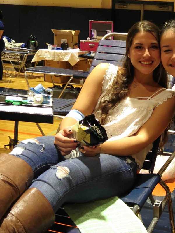 Briarcliff HS's National Honor Society's Blood Drive Draws Large Turnout