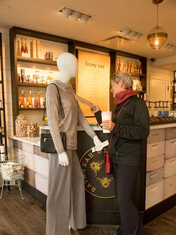Did You Spy Them? Mannequins Mark Opening Of Westport Boutique