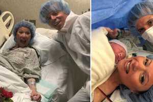 Couple Weds Seconds Before Son's Birth In Morristown